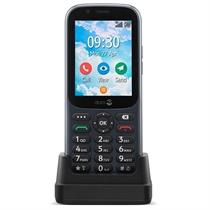 Doro 731x 4G stødsikker robust mobiltelefon, koksgrå